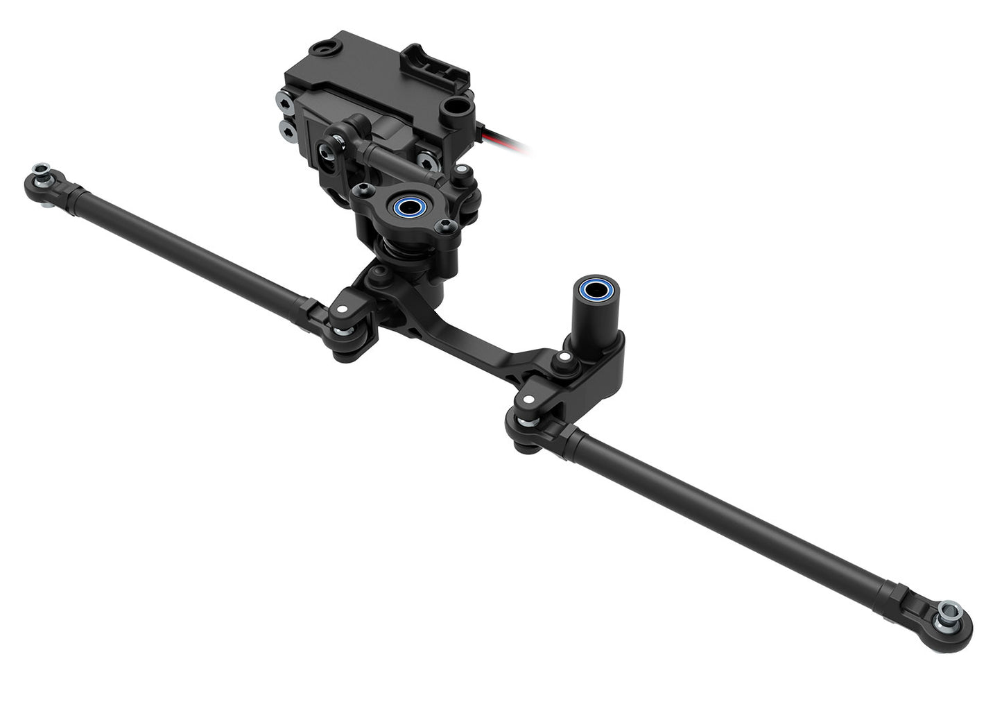 A detail shot of the 1/7 Unlimited Desert Racer Ready to Run (Fox) (TRA85086-4-FOX).