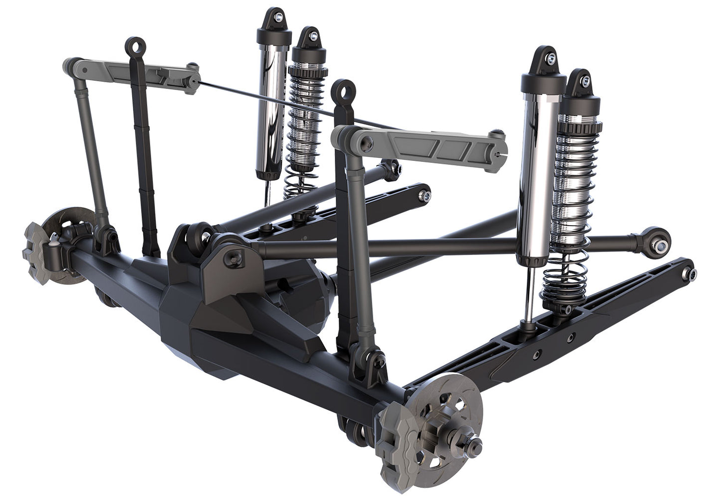 A detail shot of the 1/7 Unlimited Desert Racer Ready to Run (Rigid) (TRA85086-4-RGD).