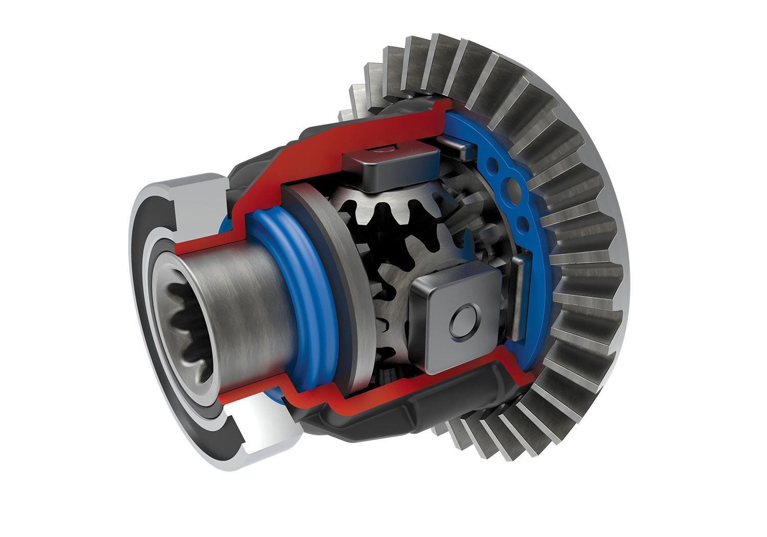 A detail shot of the 1/7 Unlimited Desert Racer Ready to Run (Rigid) (TRA85086-4-RGD).