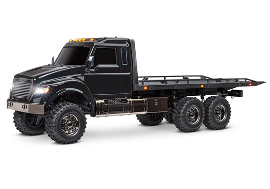 A studio shot of the 1/10 TRX-6 Ultimate Hauler Ready to Run (Black) (TRA88086-84-BLK).