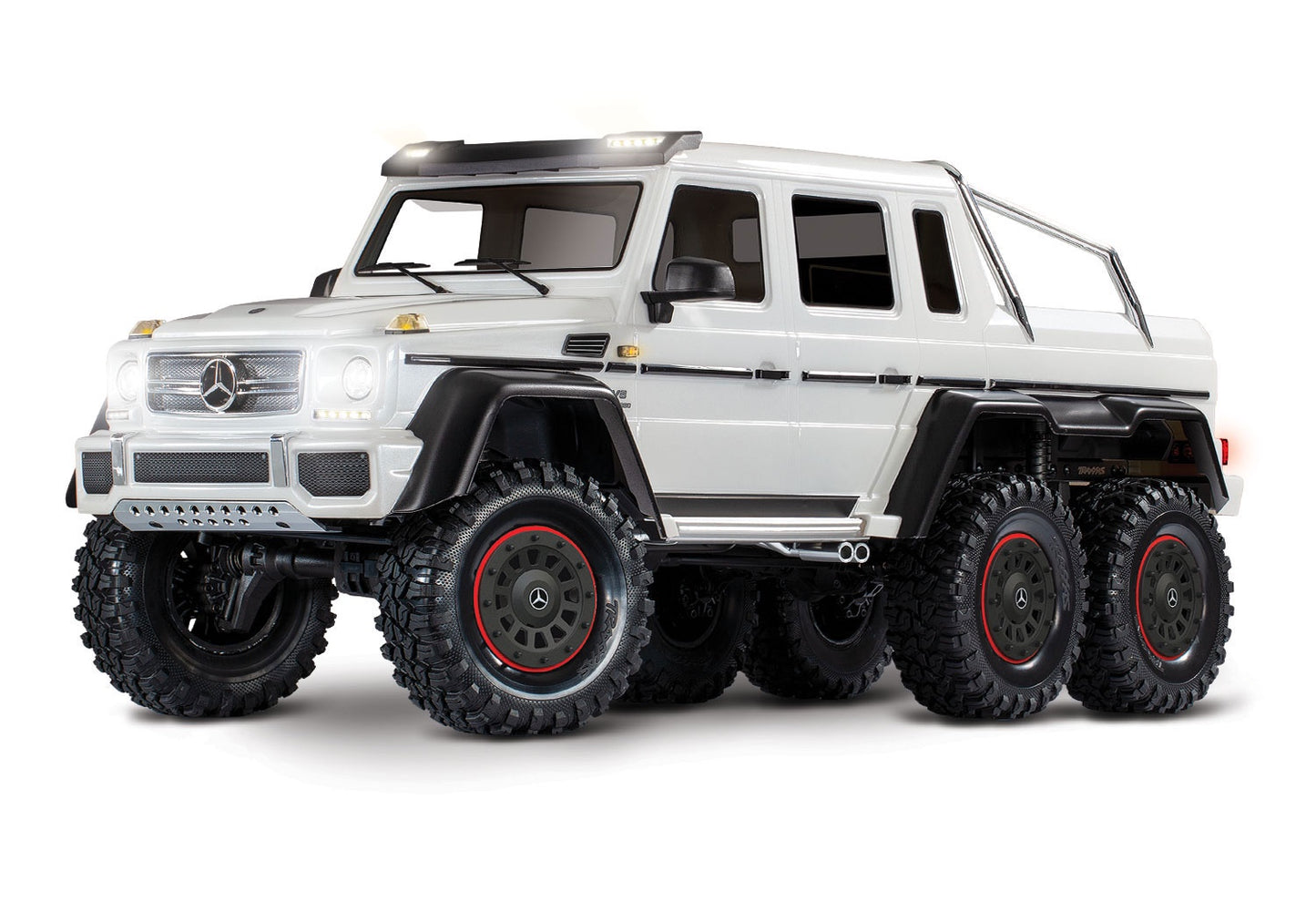 1/10 TRX-6 Mercedes Benz G6 Ready to Run (White) (TRA88096-4-WHT)