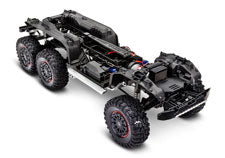 1/10 TRX-6 Mercedes-Benz G 63 AMG 6x6 with Clipless Body Ready to Run (Black) (TRA88296-4-BLK)