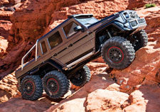 1/10 TRX-6 Mercedes-Benz G 63 AMG 6x6 with Clipless Body Ready to Run (Black) (TRA88296-4-BLK)