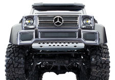 1/10 TRX-6 Mercedes-Benz G 63 AMG 6x6 with Clipless Body Ready to Run (Silver) (TRA88296-4-SLVR)