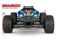 1/10 Maxx Widemaxx Ready to Run (Red) (TRA89086-4-RED)