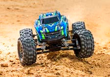 1/10 Stampede 4x4 VXL with 540XL Motor Ready to Run (Blue) (TRA90376-4-BLUE)