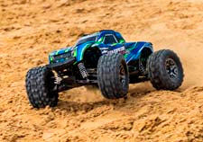 1/10 Stampede 4x4 VXL with 540XL Motor Ready to Run (Blue) (TRA90376-4-BLUE)