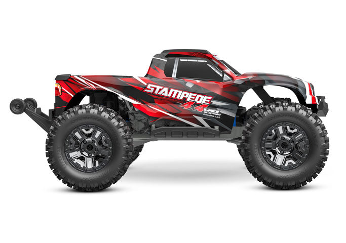 1/10 Stampede 4x4 VXL with 540XL Motor Ready to Run (Red) (TRA90376-4-RED)