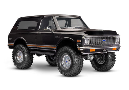 1/10 TRX-4 Chevrolet 1972 Blazer with Interior Ready to Run (Black) (TRA91076-4-BLK)