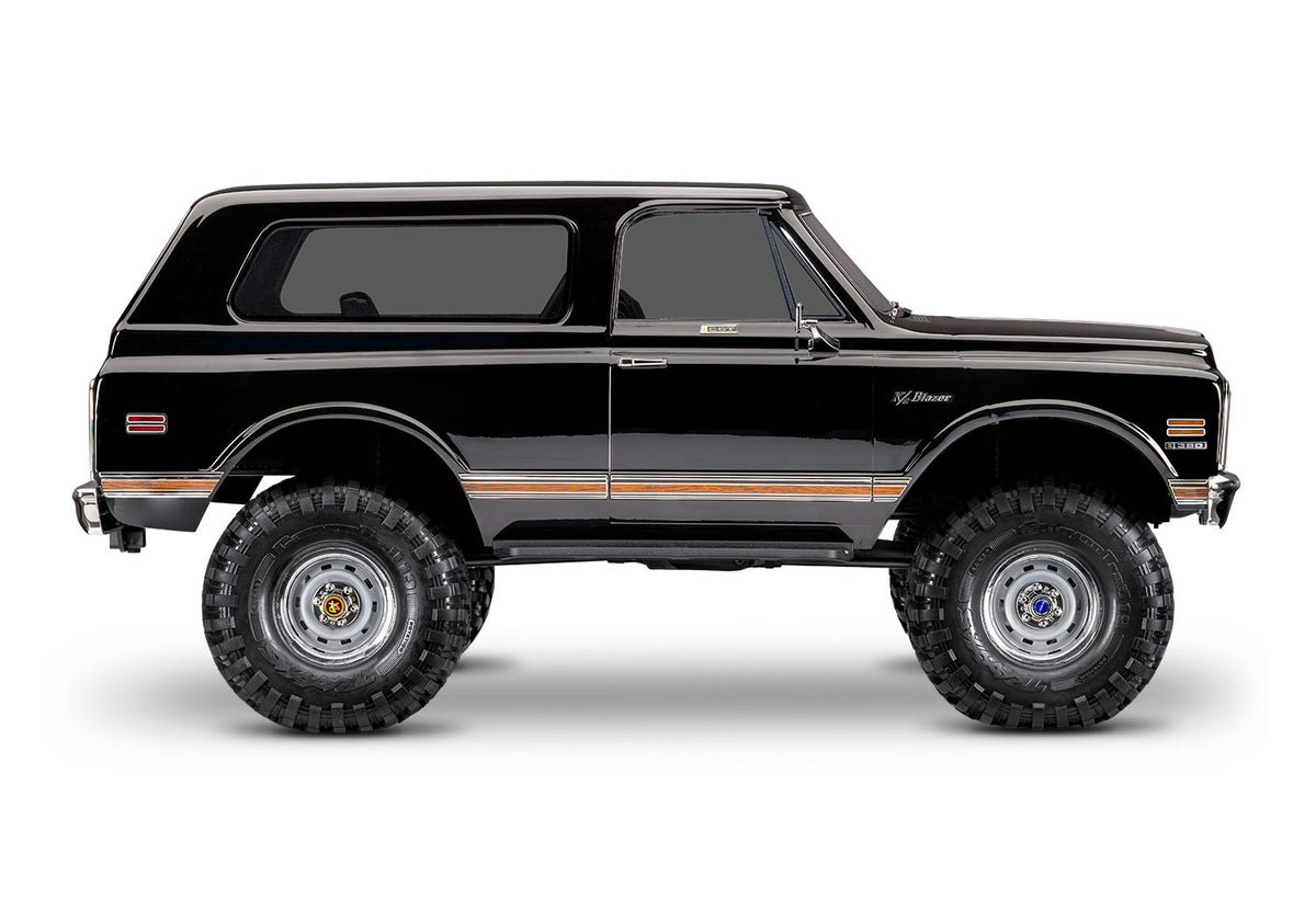 1/10 TRX-4 Chevrolet 1972 Blazer with Interior Ready to Run (Black) (TRA91076-4-BLK)