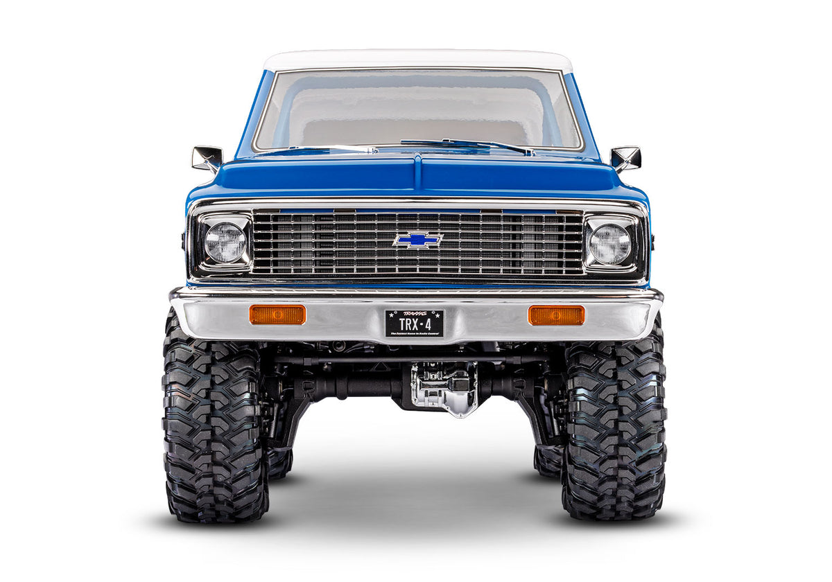 1/10 TRX-4 Chevrolet 1972 Blazer with Interior Ready to Run (Blue) (TRA91076-4-BLUE)