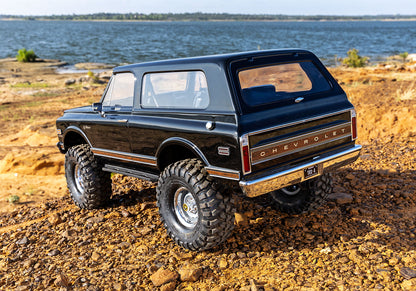 1/10 TRX-4 Chevrolet 1972 Blazer with Interior Ready to Run (Black) (TRA91076-4-BLK)