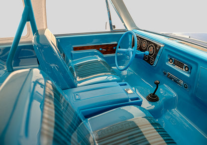 1/10 TRX-4 Chevrolet 1972 Blazer with Interior Ready to Run (Blue) (TRA91076-4-BLUE)