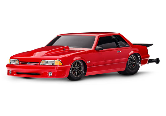 1/10 Drag Slash Mustang HD Ready to Run (Red) (TRA94346-74-RED)