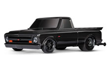 1/10 Drag Slash HD Chevrolet C10 Ready to Run (Black) (TRA94376-74-BLK)