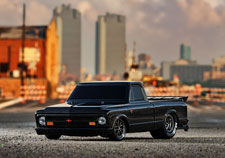 1/10 Drag Slash HD Chevrolet C10 Ready to Run (Black) (TRA94376-74-BLK)