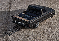 1/10 Drag Slash HD Chevrolet C10 Ready to Run (Black) (TRA94376-74-BLK)