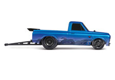 1/10 Drag Slash HD Chevrolet C10 Ready to Run (Blue) (TRA94376-74-BLUE)