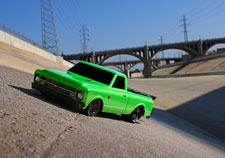 1/10 Drag Slash HD Chevrolet C10 Ready to Run (Green) (TRA94376-74-GRN)