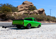 1/10 Drag Slash HD Chevrolet C10 Ready to Run (Green) (TRA94376-74-GRN)