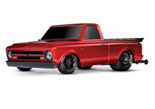 1/10 Drag Slash HD Chevrolet C10 Ready to Run (Red) (TRA94376-74-RED)