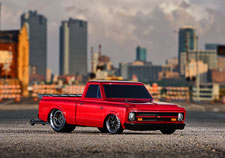 1/10 Drag Slash HD Chevrolet C10 Ready to Run (Red) (TRA94376-74-RED)