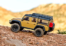 1/18 TRX-4M Land Rover Defender Ready to Run with Battery and Charger (Tan) (TRA97054-1-TAN)