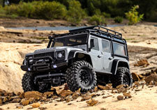 1/18 TRX-4M Land Rover Defender Ready to Run with Battery and Charger (Tan) (TRA97054-1-TAN)