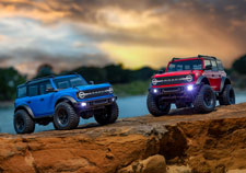 1/18 TRX-4M Ford 2021 Bronco Ready to Run with Battery and Charger (Blue) (TRA97074-1-BLUE)