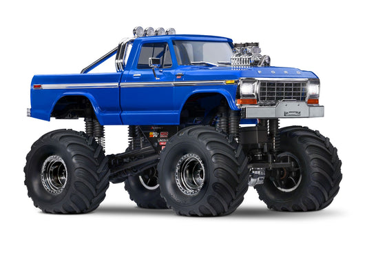 1/18 TRX-4MT Ford F-150 Ready to Run with Battery and Charger (Blue) (TRA98044-1-BLUE)