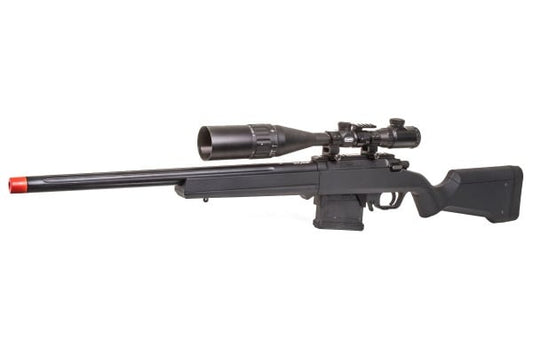 Amoeba Striker AS-01 Gen2 Bolt Action Airsoft Sniper Rifle Black (AREV155904)