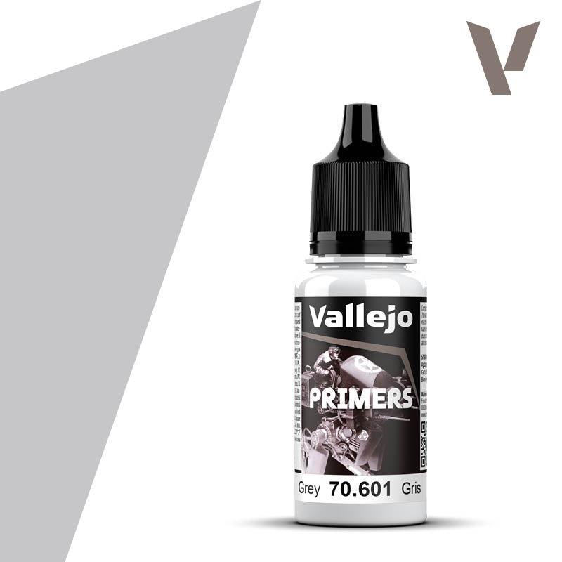 Grey Acrylic Surface Primer 18ml Bottle (VLJ70601)