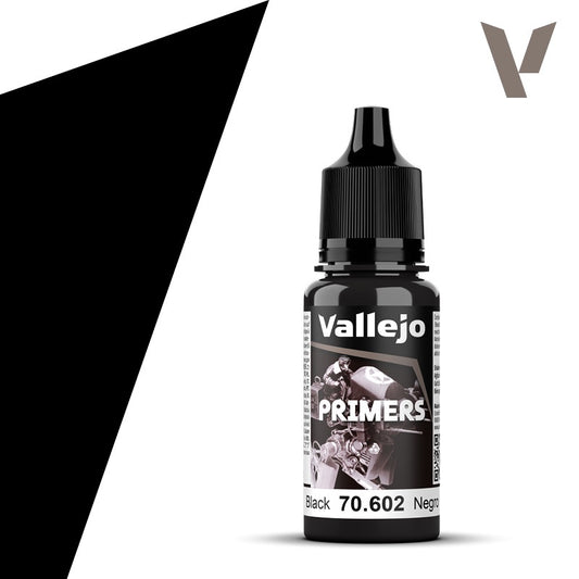 Black Acrylic Surface Primer 18ml Bottle (VLJ70602)