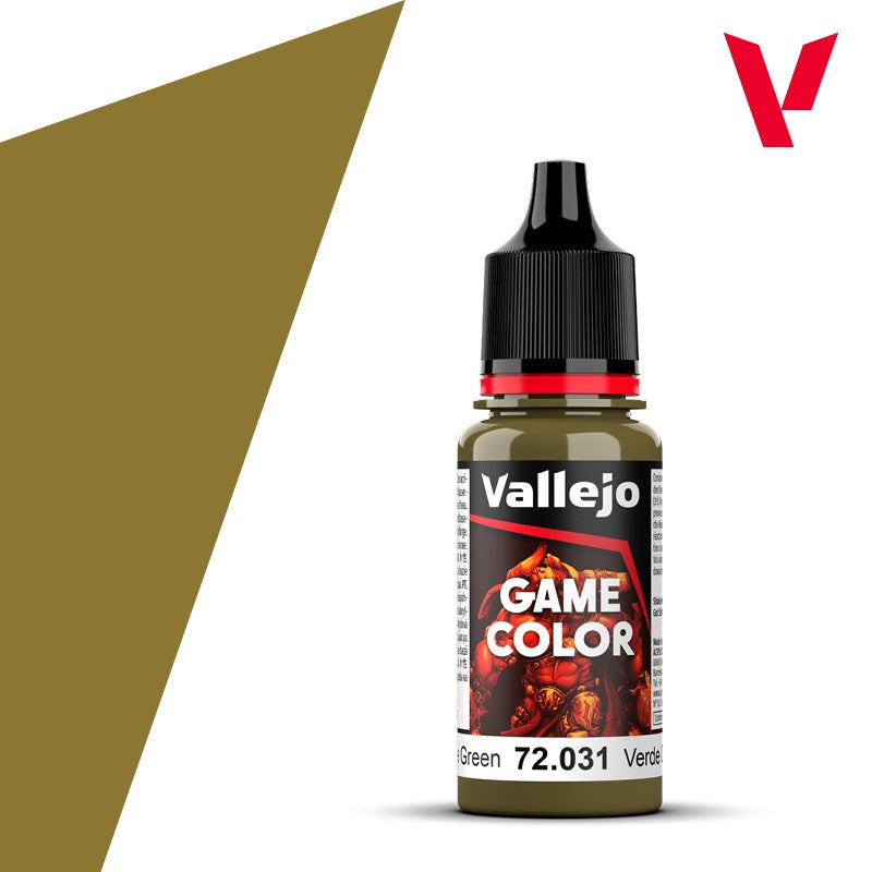 Game Color Camo Green Acrylic Paint 18ml Bottle (VLJ72031)