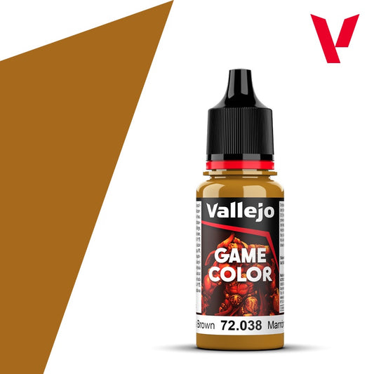 Game Color Scrofulous Brown Acrylic Paint 18ml Bottle (VLJ72038)