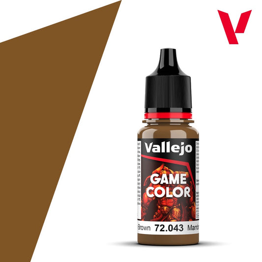 Game Color Beastly Brown Acrylic Paint 18ml Bottle (VLJ72043)