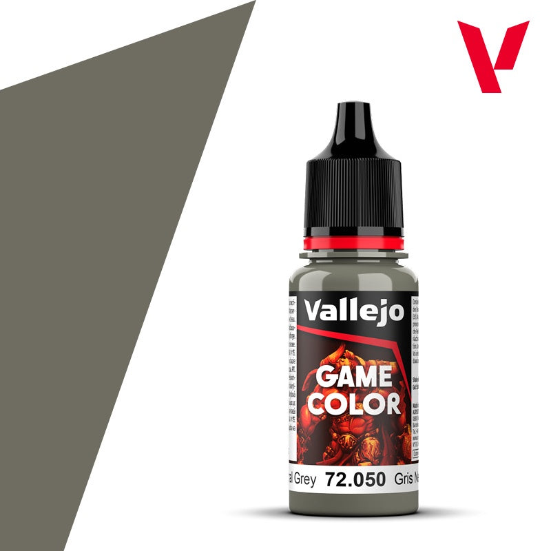 Game Color Gold Grey Acrylic Paint 18ml Bottle (VLJ72050)