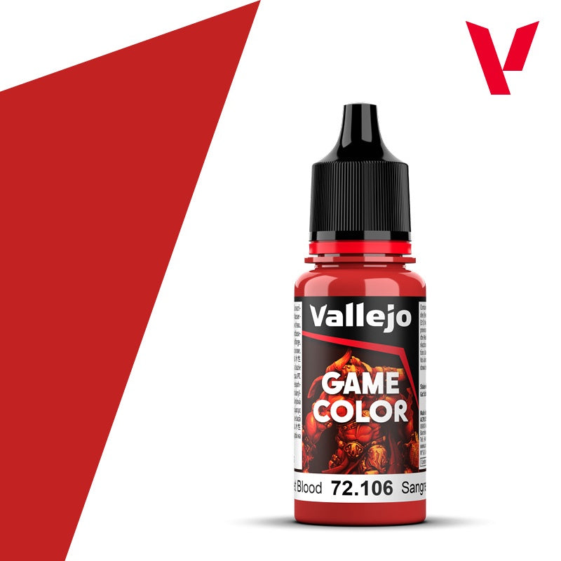 Game Color Scarlett Blood Acrylic Paint 18ml Bottle (VLJ72106)