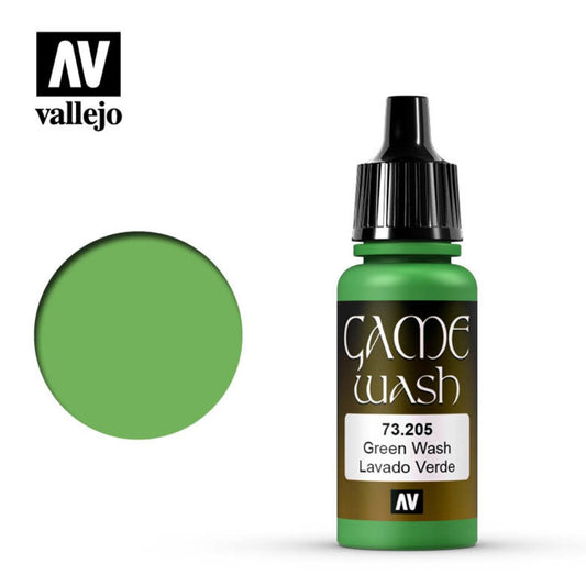 Game Color Wash Green Acrylic Paint 18ml Bottle (VLJ73205)
