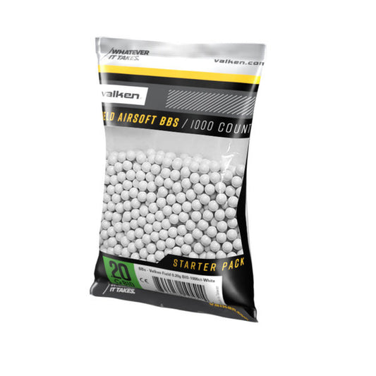 Biodegradable Airsoft BBs 0.20g (1000) (VLK104514)