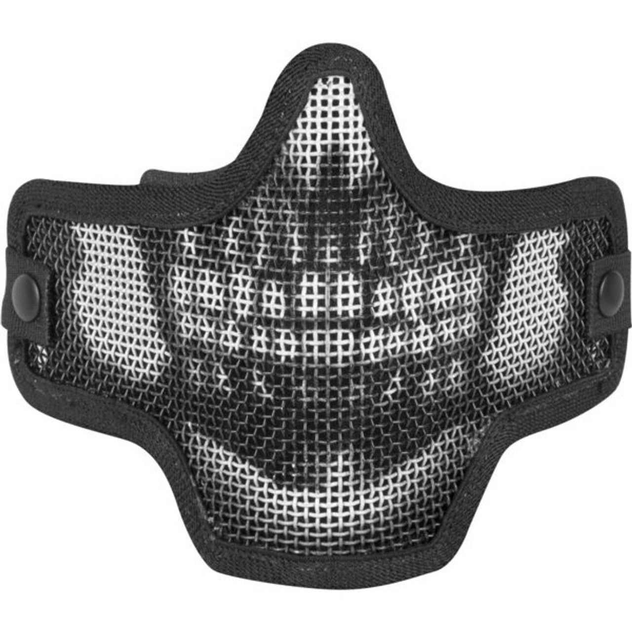 Kilo Airsoft Mesh Skull Mask Black (VLK95126)