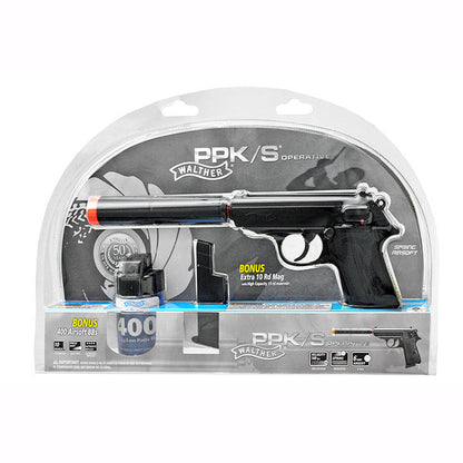 Walther PPK/S Operative Spring Airsoft Pistol Kit (VLKV155967)