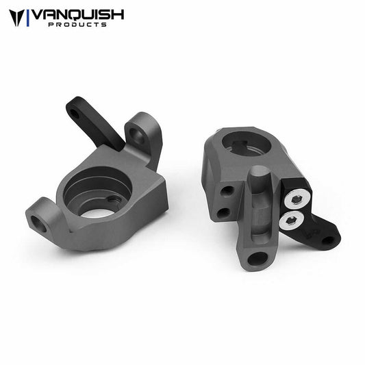 Axial Wraith Steering Knuckles Grey Anodized (VPS03205)