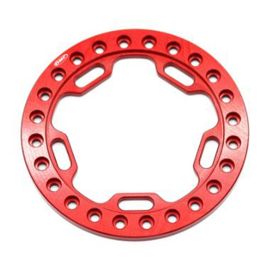 OMF 1.9 Phase 5 Beadlock Red Anodized Wheels (VPS05113)