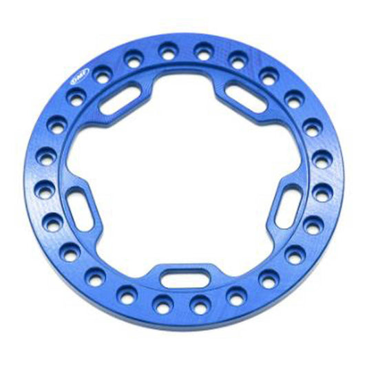 OMF 1.9 Phase 5 Beadlock Blue Anodized Wheels (VPS05114)