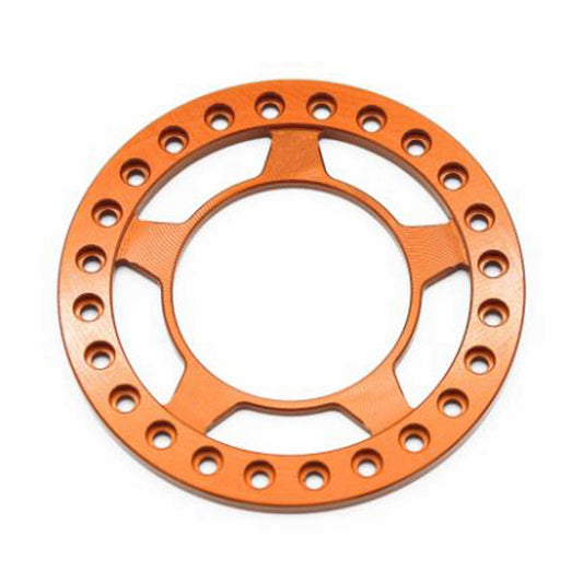 1.9 Spyder Beadlock Orange Anodized Wheel (VPS05146)