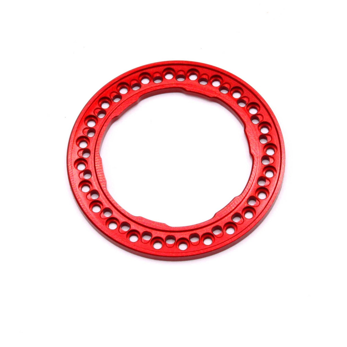 1.9 Dredger Beadlock Red Anodized Wheels for RC Vehicles (VPS05163)
