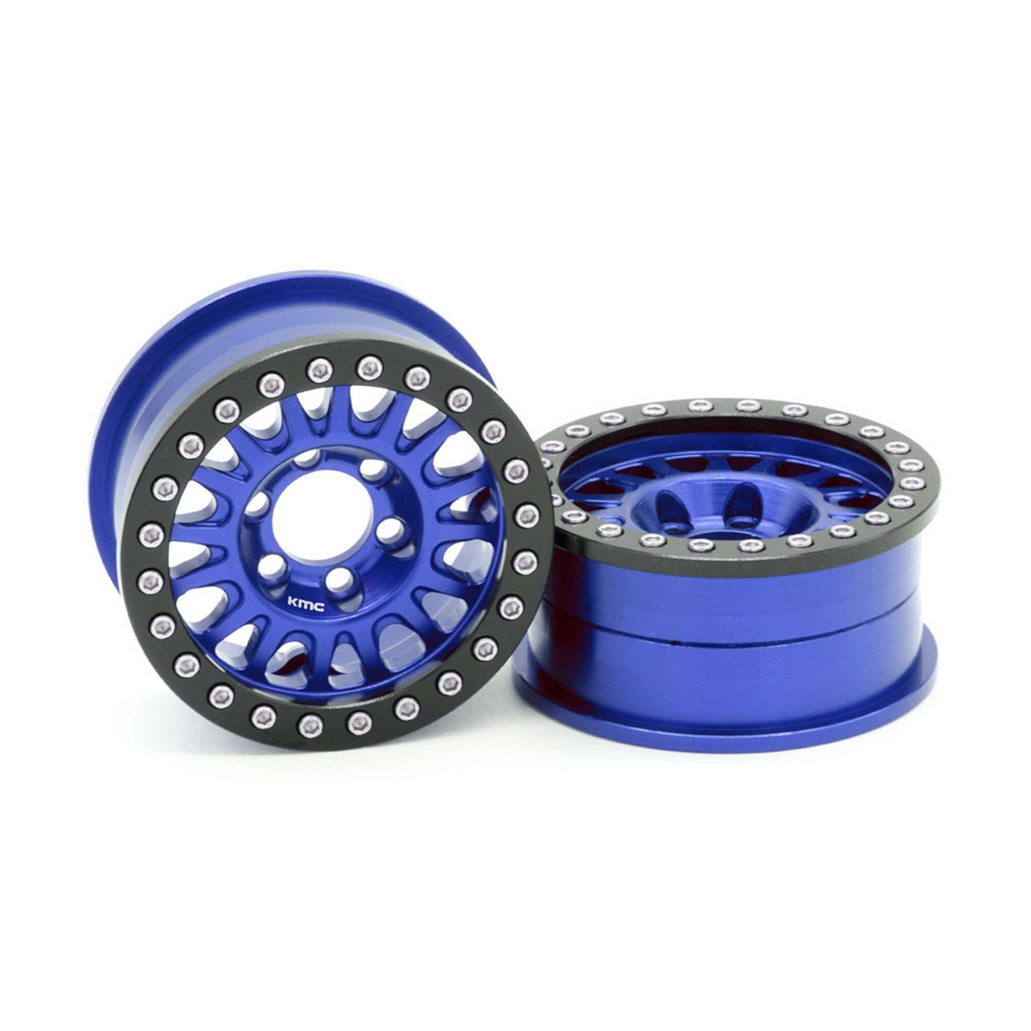 KMC 1.9 KM445 Impact Blue Anodized Wheel (VPS07805)