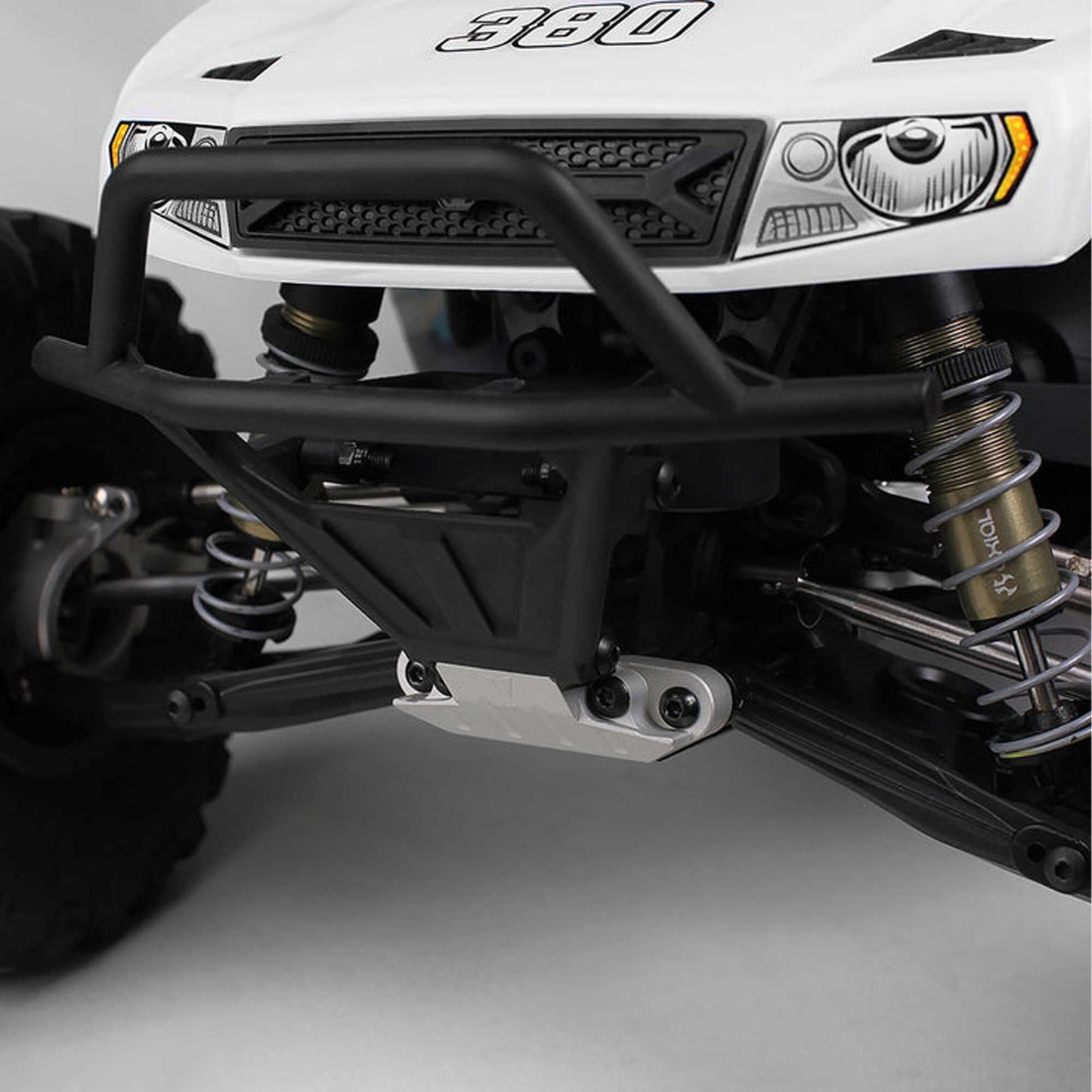 Front Skid Plate Black Anodized for Axial Yeti (VPS07890)