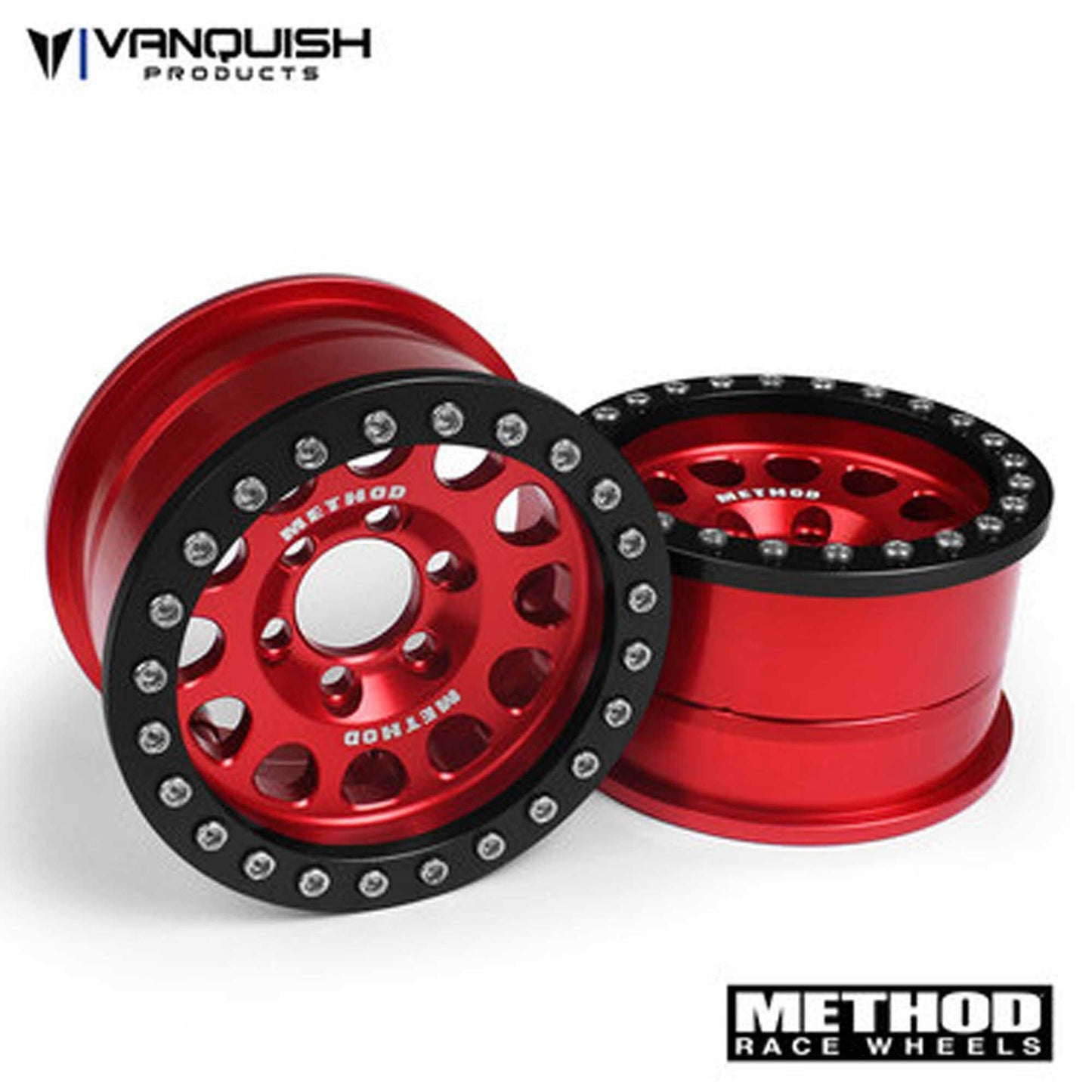 Method 1.9 Race Wheel 105 Red/Black Anodized (VPS07918)